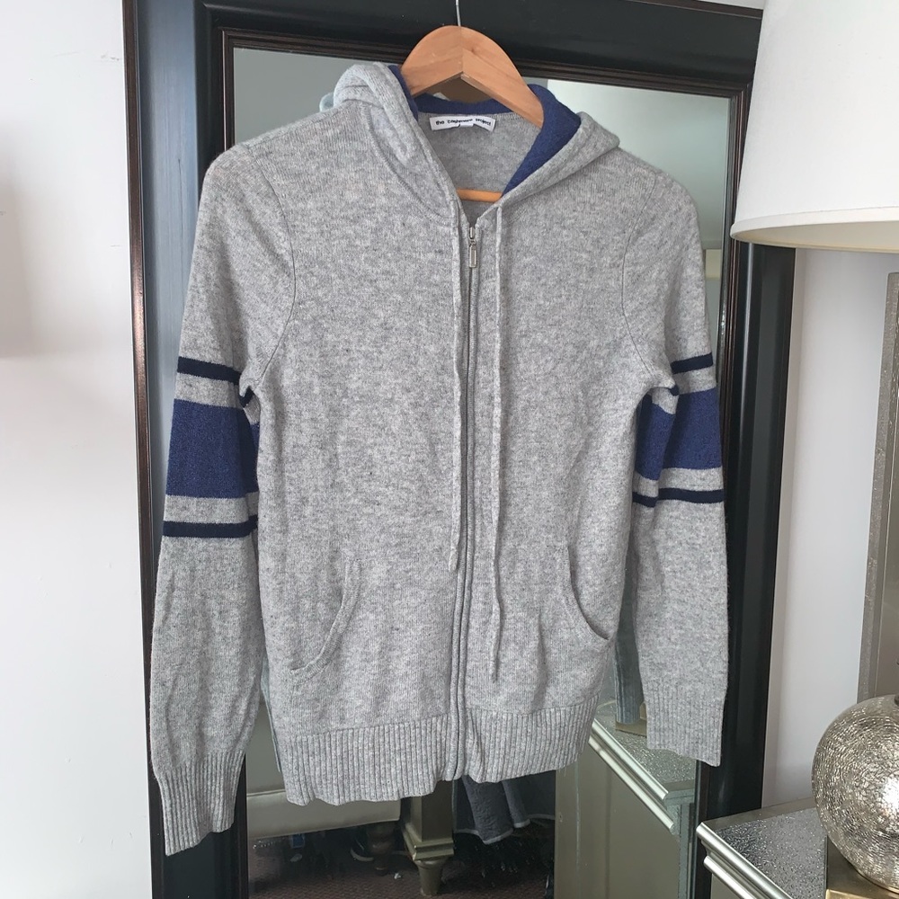 The cashmere project zip hoodie